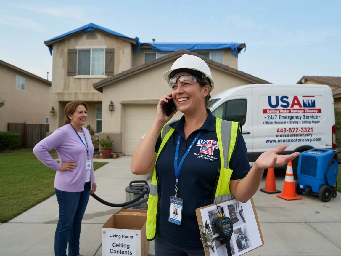 Ceiling Water Damage Restoration Drakesville, IA FAQs